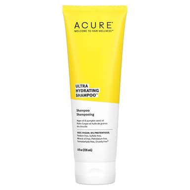 ACURE, 울트라 하이드레이팅 샴푸, 아르간오일 및 호박, 236.5ml(8fl oz)
