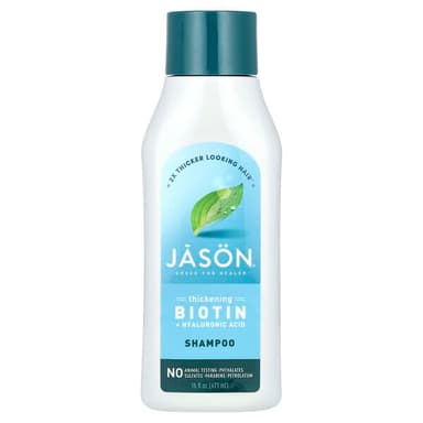 Jason Natural, 씨큰 & 리스토어 비오틴 + 히알루론산 샴푸, 473ml(16fl oz)