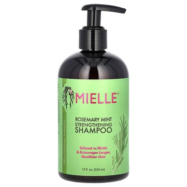 Mielle, 강화 샴푸, 로즈메리 민트, 355ml(12fl oz)